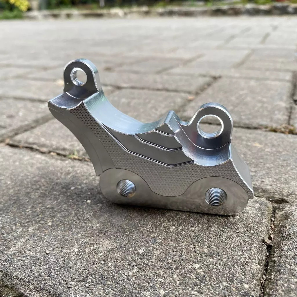 BREKET CALIPER NISSIN 2P RX KING OLD RXS RX SPESIAL PIRINGAN 300MM DURALIUM CNC BREKET CALIPER NISSI