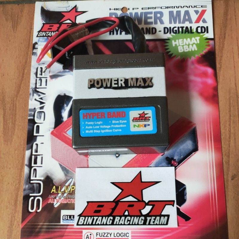 CDI BRT Powermax HyperBand buat motor Honda Supra lama/Grand/lagenda