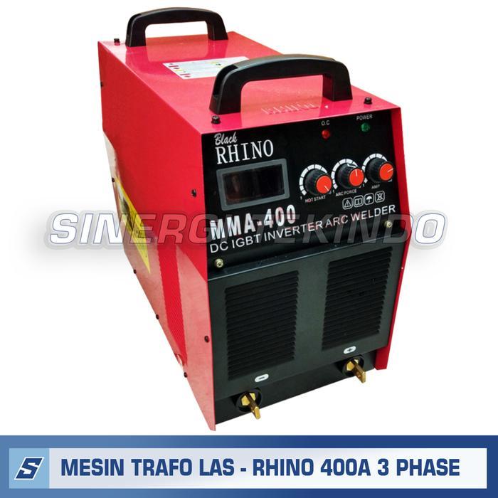 Mesin Las Trafo Las - RHINO 400 A Travo Las Inverter MMA 400A 3 Phase