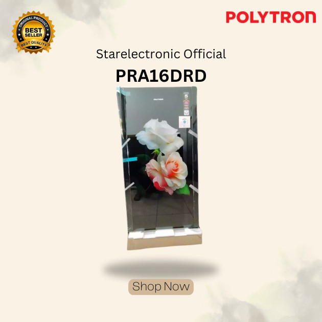 Polytron PRA 16DRD – Kulkas 1 Pintu 160 Liter PRA16DRD
