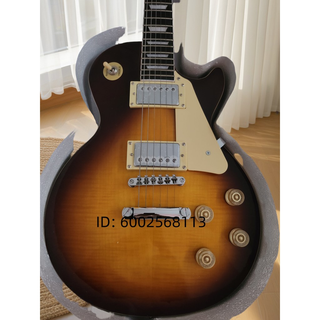 Send tomorrow LP Paul Electric Guitar Flame Maple Top G Les Standard made in china