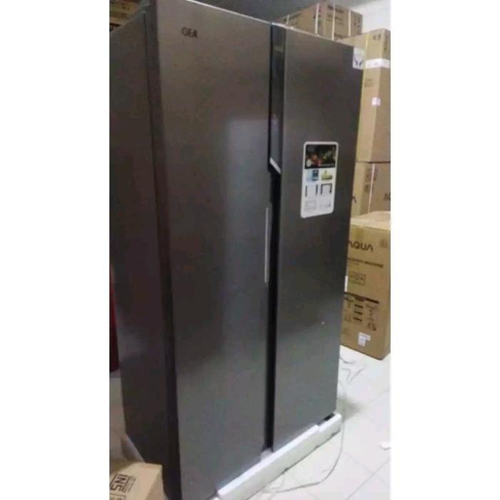 BIG SALEBIG PROMOKULKAS GEA SIDE BY SIDE G2D 472 INOX G2D-472 G2D472