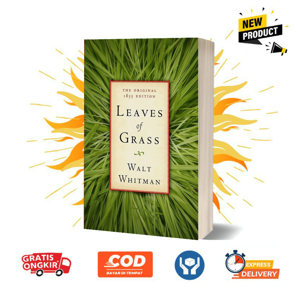 Leaves of Grass by Walt Whitman (English)