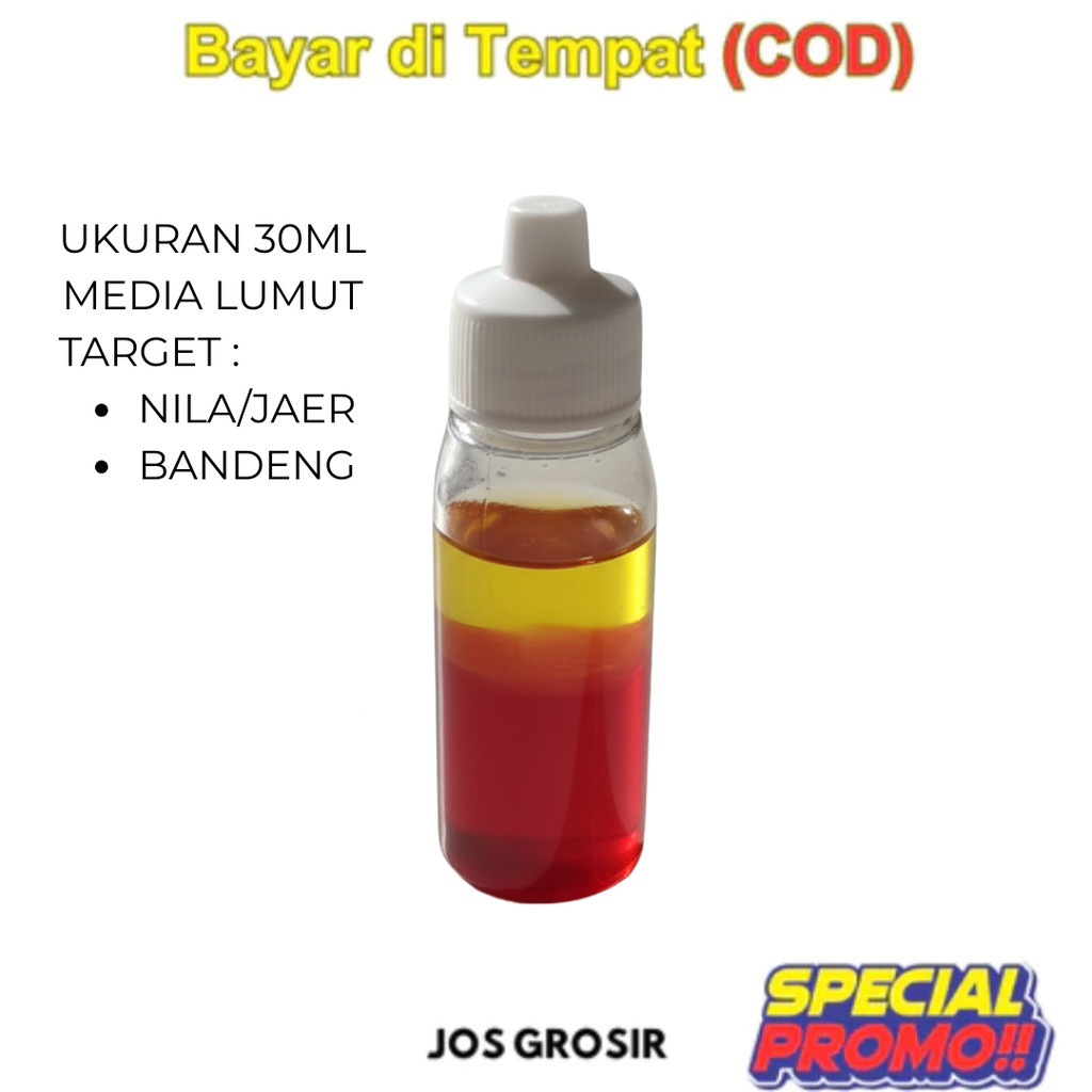 Jos Grosir Umpan ikan nila Mujaer Bandeng Essen Essence Esen Oplosan Media lumut ukuran 30ml