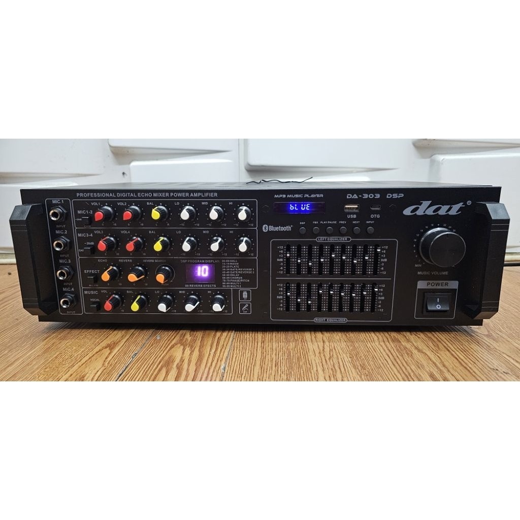 Ampli dat da 303 Power amplifier karaoke da303 Original