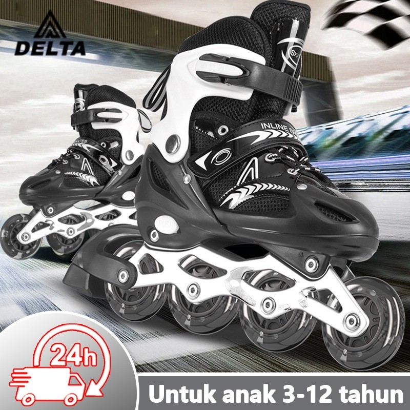 Sepatu Roda Anak / dewasa Sepatu Roda PU Roda Nyala Sepatu Roda Anak Laki Laki / Perempuan roda 4