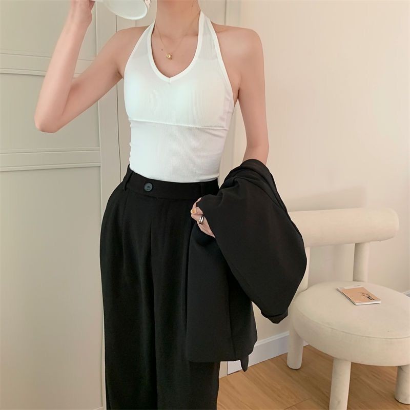 SWEETIE BR183 TankTop Satu Tali Wanita Tanktop Bra With Cup Korean Style TAnkTop Bra Sexy