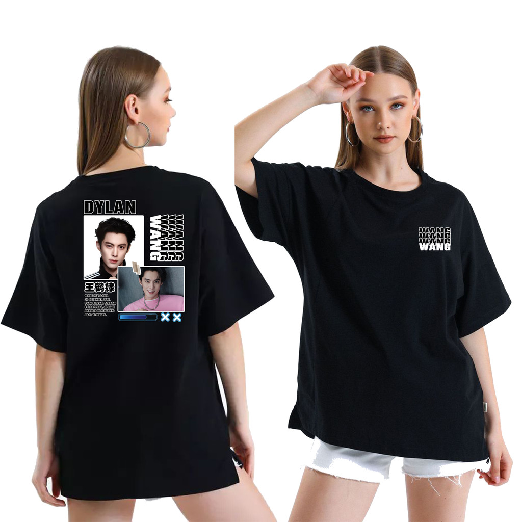 Kaos Aktor China versi Loading Dylan Wang, Liu Yi Fei, Liu Xiao Xiu| Desain DTF untuk Pria & Wanita 