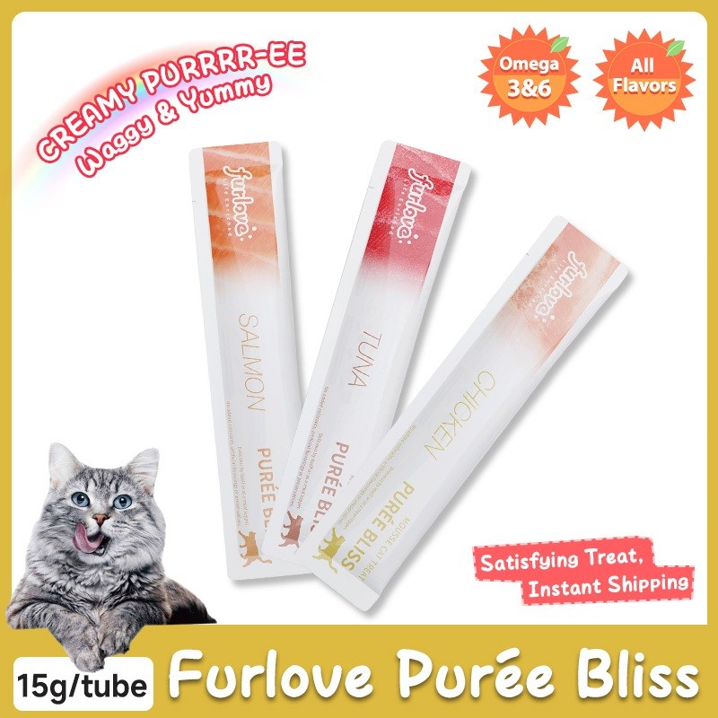 Termurah Furlove snack kucing murah 15g snack kucing meo