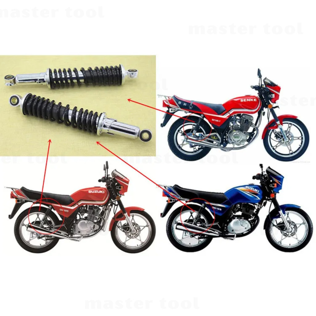 Shockbreaker Belakang Motor 310mm 2PCS Heavy Duty Universal Wave Racing