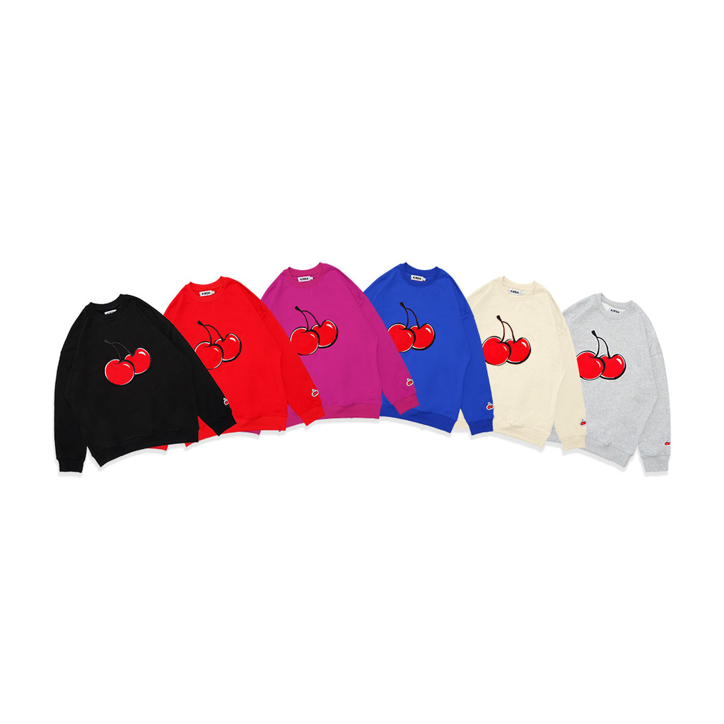 Kirsh Chenille Big Cherry Sweatshirts
