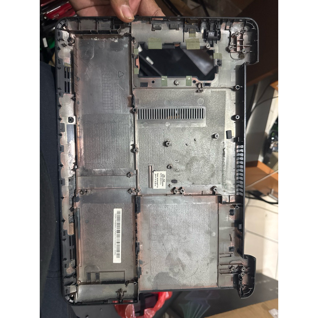 casing bawah Asus A455L X455L kokoh dudukan baut oko