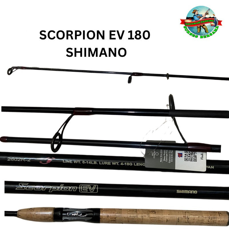Joran Custom Shimano SCORPION EV 180 LINE WET 6-14LB