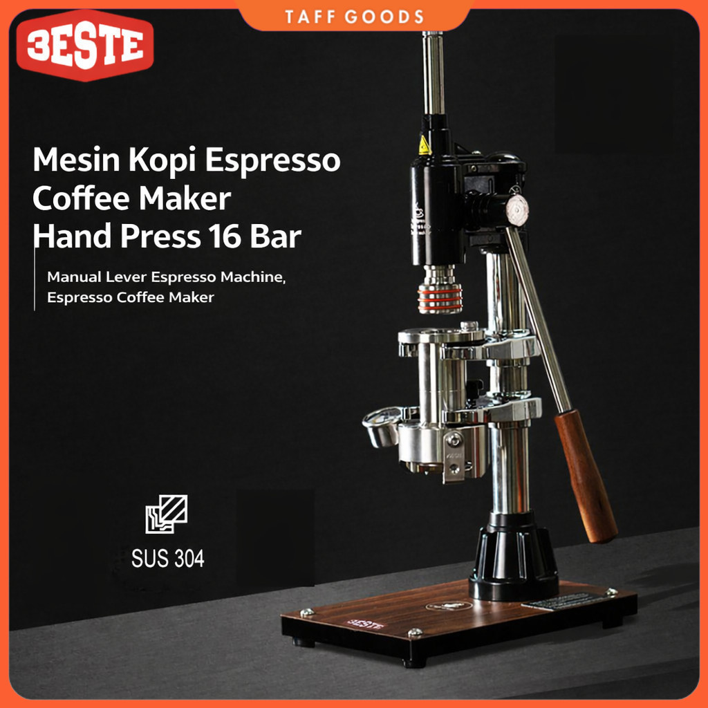 Trieste STARDUST Mesin Kopi Espresso Coffee Maker Hand Press 16 Bar - K001