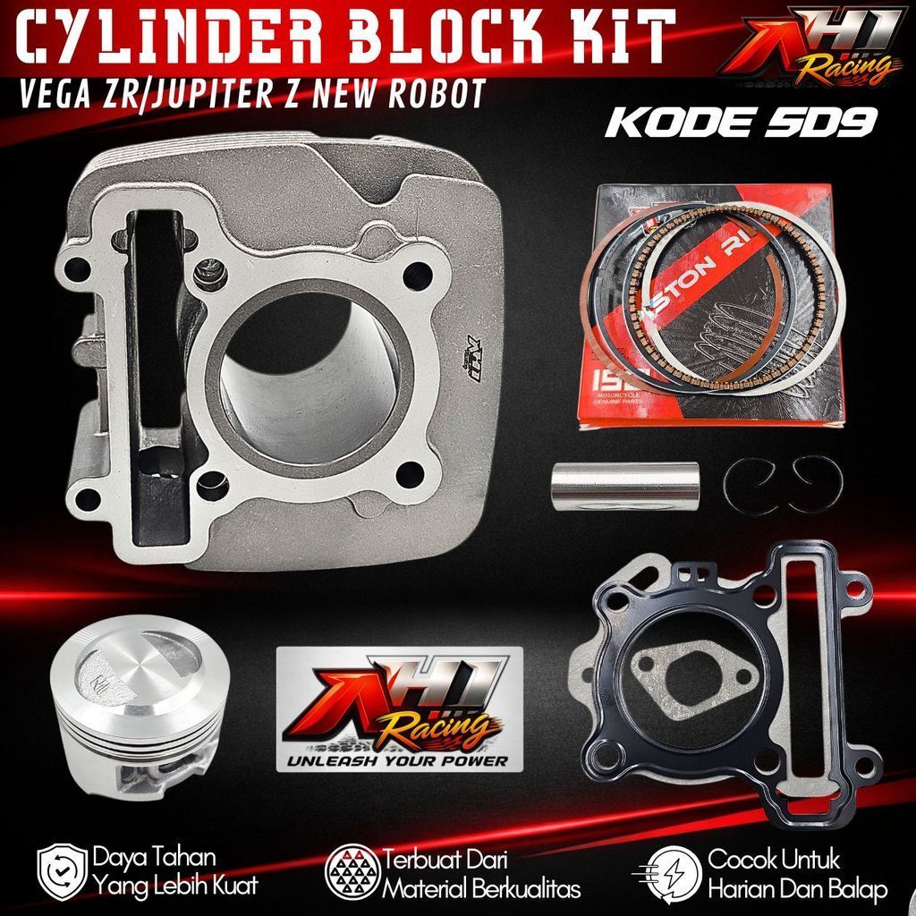 Cylinder Blok Seher Boring Bore Up Jupiter Z New Robot  Vega ZR Vega RR 55 58,5 Mm 5D9 AH1 Racing