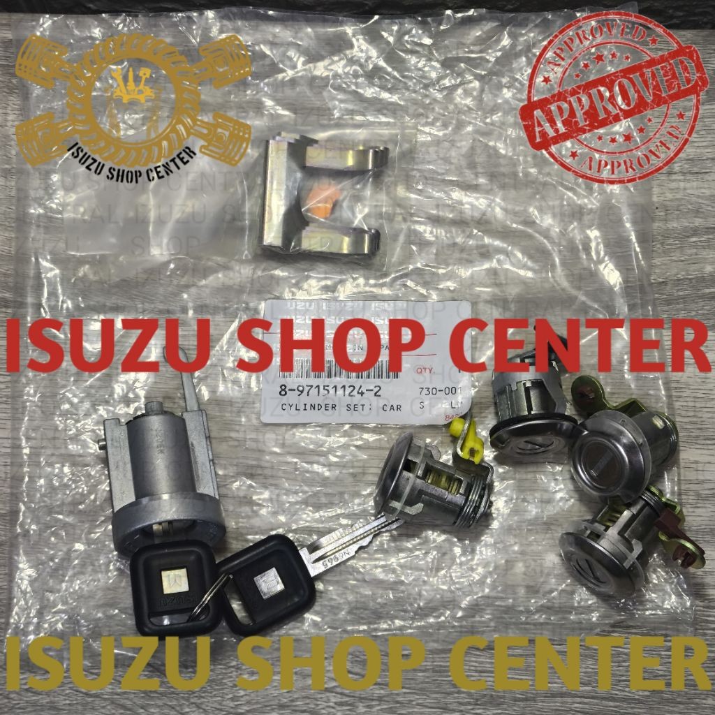 KUNCI SET MOBIL ISUZU PANTHER ORIGINAL SET KUNCI DAN PINTU ORIGINAL