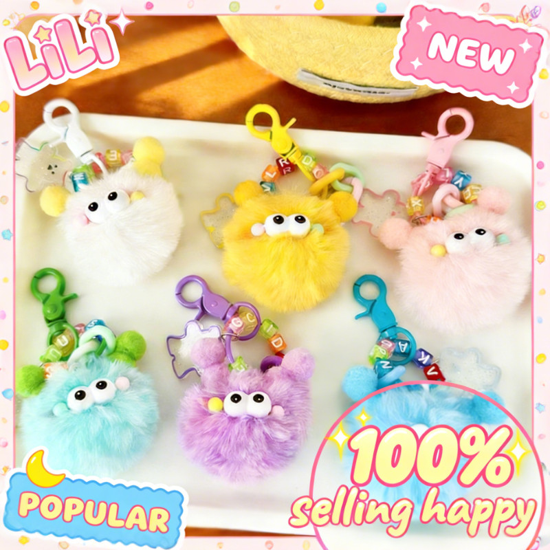 gantungan kunci hadiah lucu batu bara kecil desain baru boneka briket batubara lucu