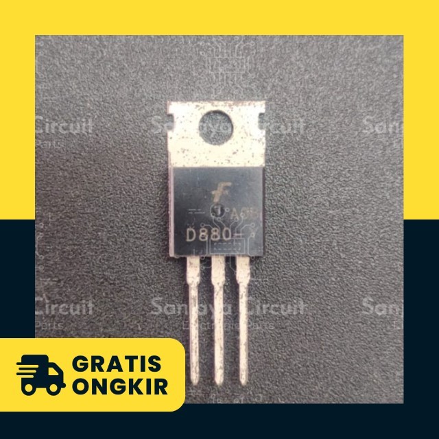 Transistor TR 2SD880 D880 NPN 3A 60V 30W