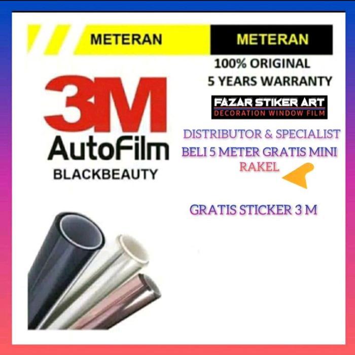 KACA FILM PEREDAM PANAS KACA FILM 3M / KACA FILM BLACK BEAUTY / KACA FILM 3M MOBIL / KACA FILM KANTO