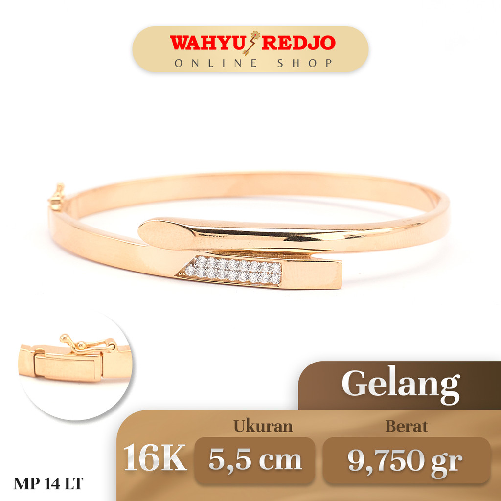 Gelang Emas 16K Wahyu Redjo GL-16K-30087046-PMR