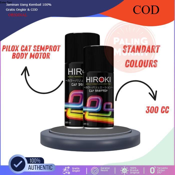 Cat Semprot HIROKI Pilox Cat Semprot Hiroki 300 CC - 540 Clear - 540 Clear
