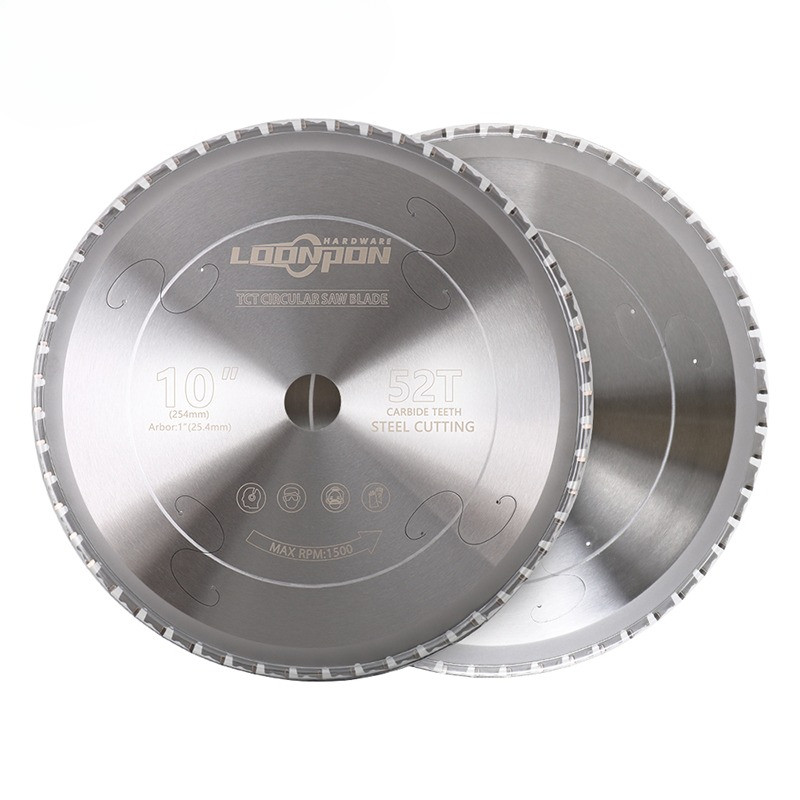 Loonpon Metal Cutting sc 185254355mm Carbide Circular Saw Blade For Steel Iron Aluminum Metal Cuttin