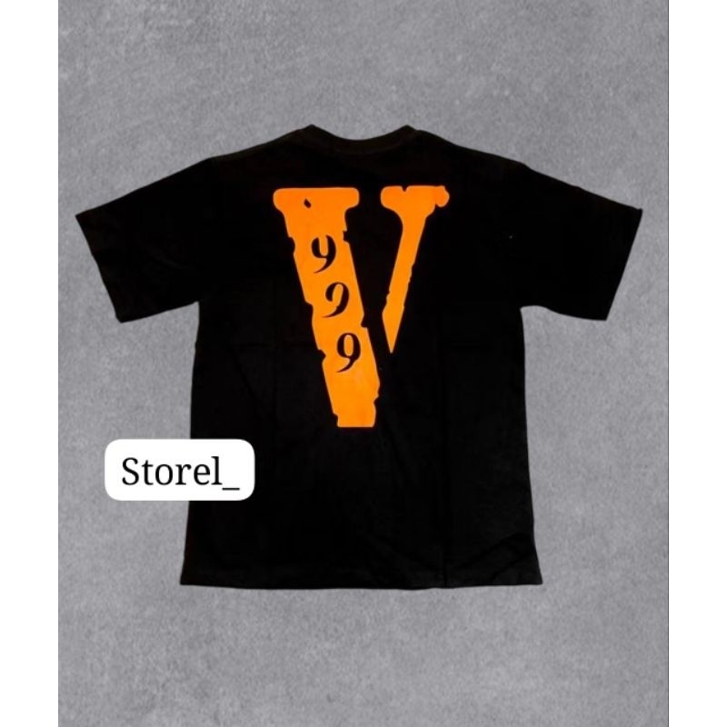 KAOS VLONE 999 WORLD T-SHIRT VLONE BLACK 999 WORLD UNISEX