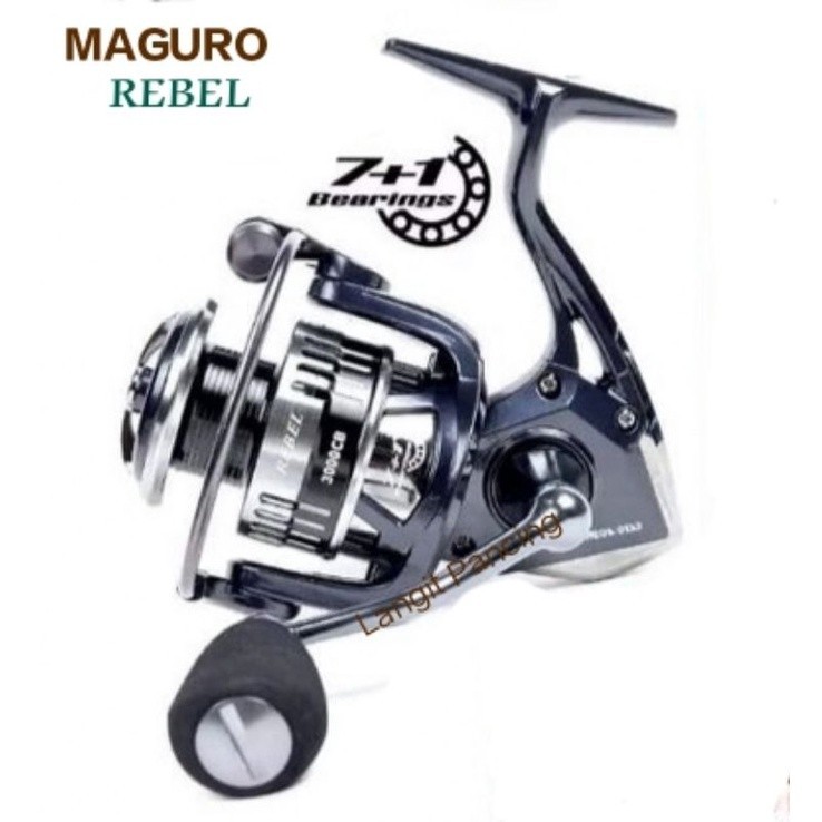 Reel Maguro REBEL | Mega Gear | Power Handle