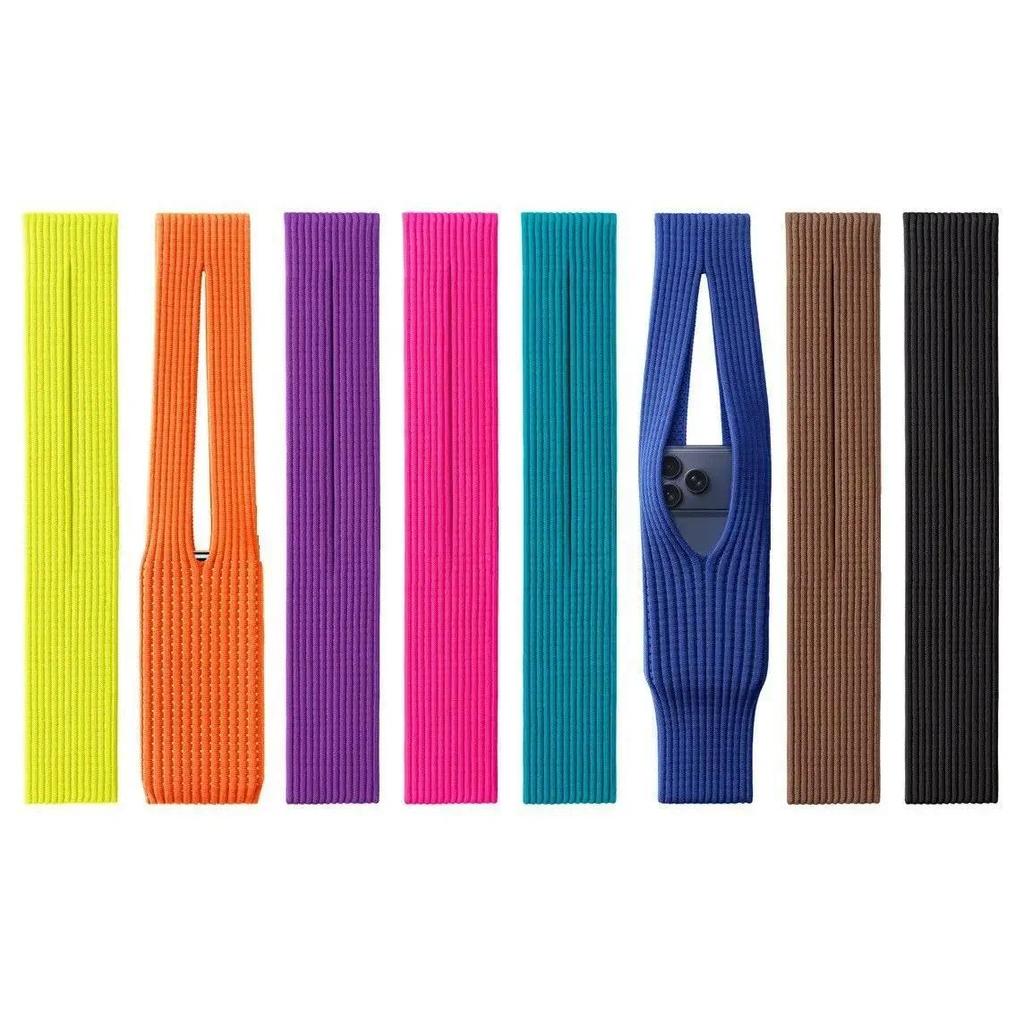 for IPhone 17 Pro Max 16 15 14 13 12 Pocket Knit Bag ISSEY MIYAKE 80cm Thickened Winter  Style Knit 