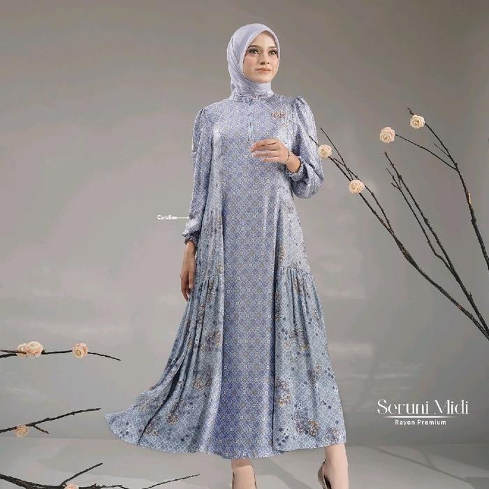 Seruni Series Dress dan Midi Nadheera Luxury - Caroline Midi, S