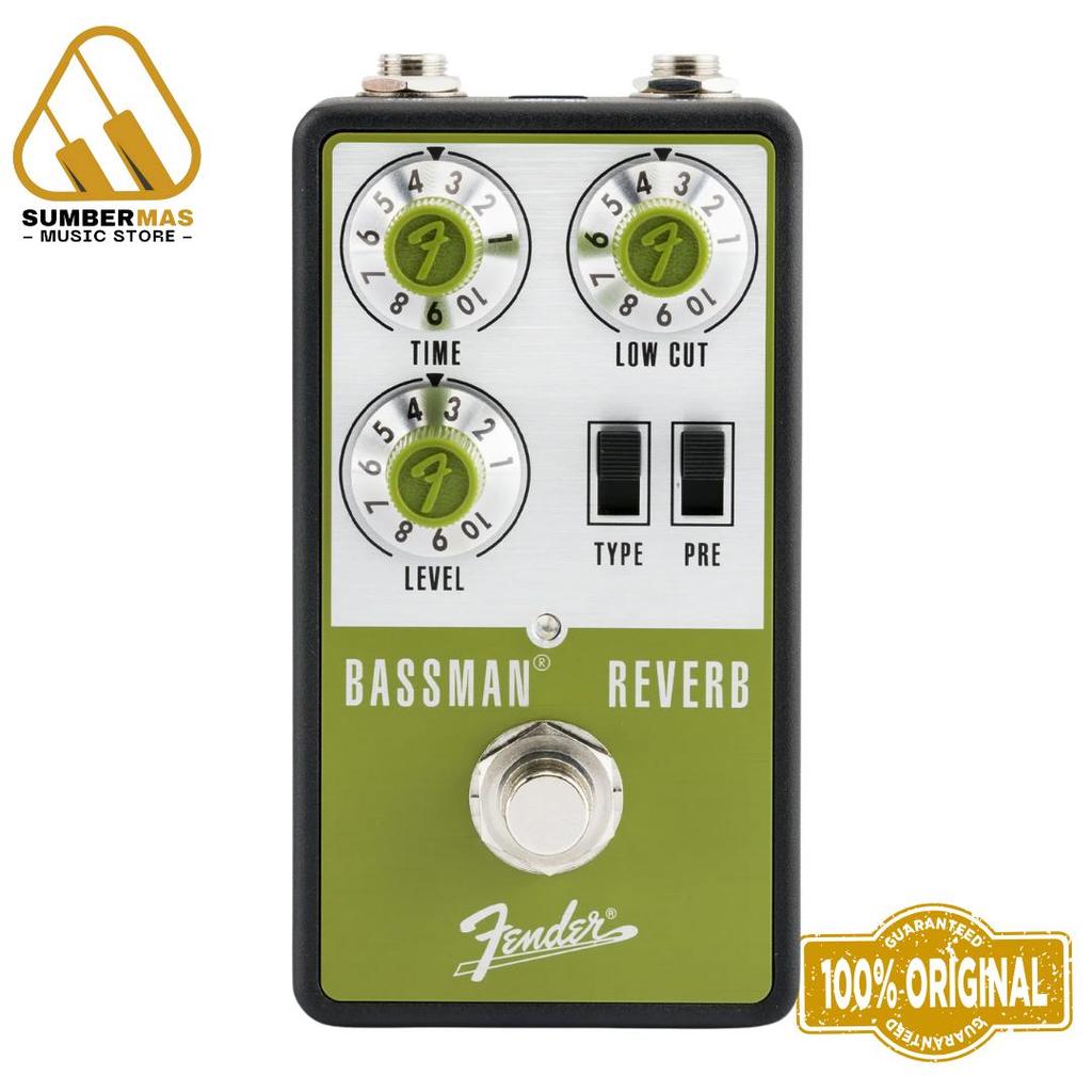 Fender Bassman Reverb Bass Guitar Effects Pedal - Efek Pedal Bass Gitar