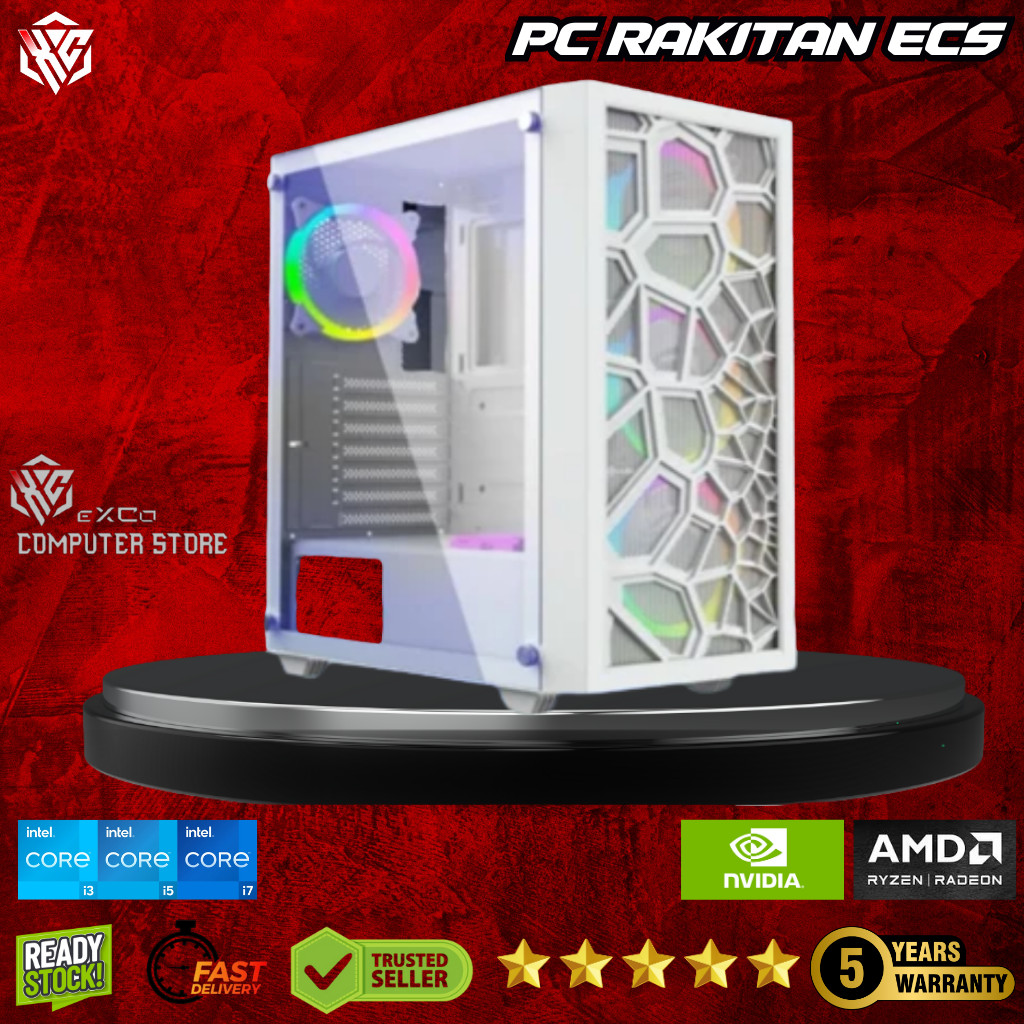 PC Rakitan Intel Core i5 RAM 16GB HDD 1TB Intel i5 RAM 16GB SSD