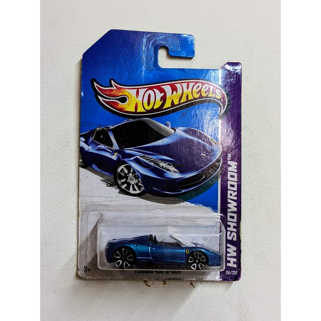 Hot Wheels Ferrari 458 Spider