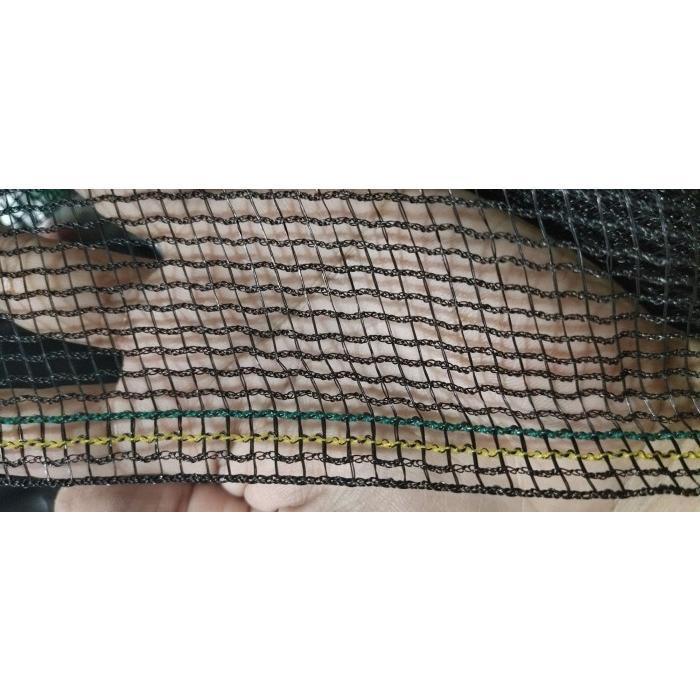 ( 5 meter RK ) Jaring waring anti geser pagar tanaman ternak tambak keramba - Black