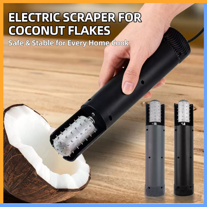 IZ - Alat Parutan Kelapa Gengam Elektrik Portabel Aman & Stabil | Mesin Parut Kelapa Portable | Elec