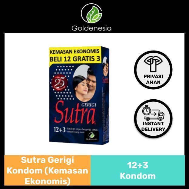 Ready Kondom Sutra Gerigi Tekstur Gerigi Menambah Sensasi Bercinta 12 Pcs