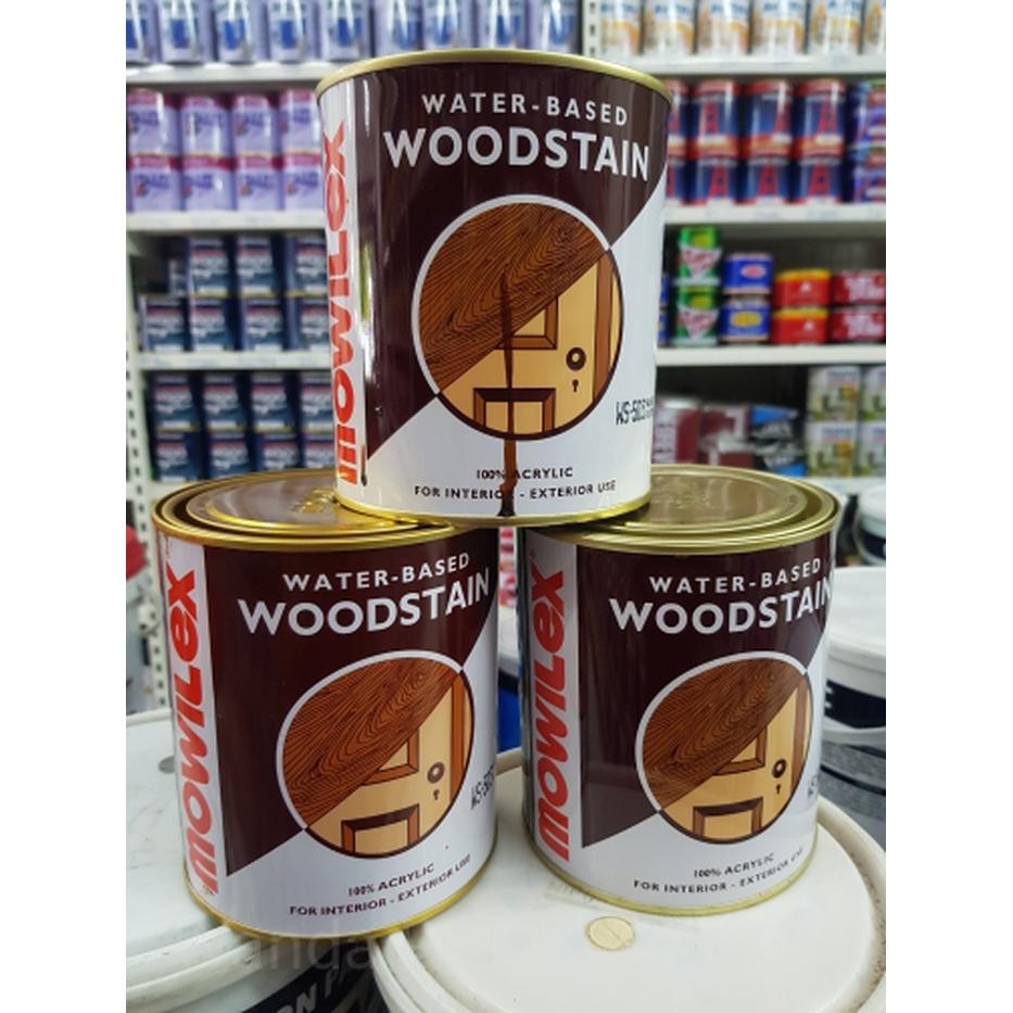 FUJA.ID Mowilex Water based Woodstain / Mowilex Woodstain / Mowilex WS Cat Kayu
