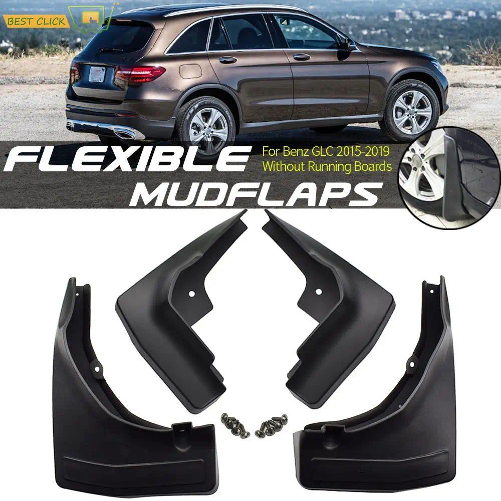 Set Mud Flaps For Mercedes Benz GLC-Class GLC 300 350 X253 2016-2022 WO/RB Mudflaps Splash Guards Fl