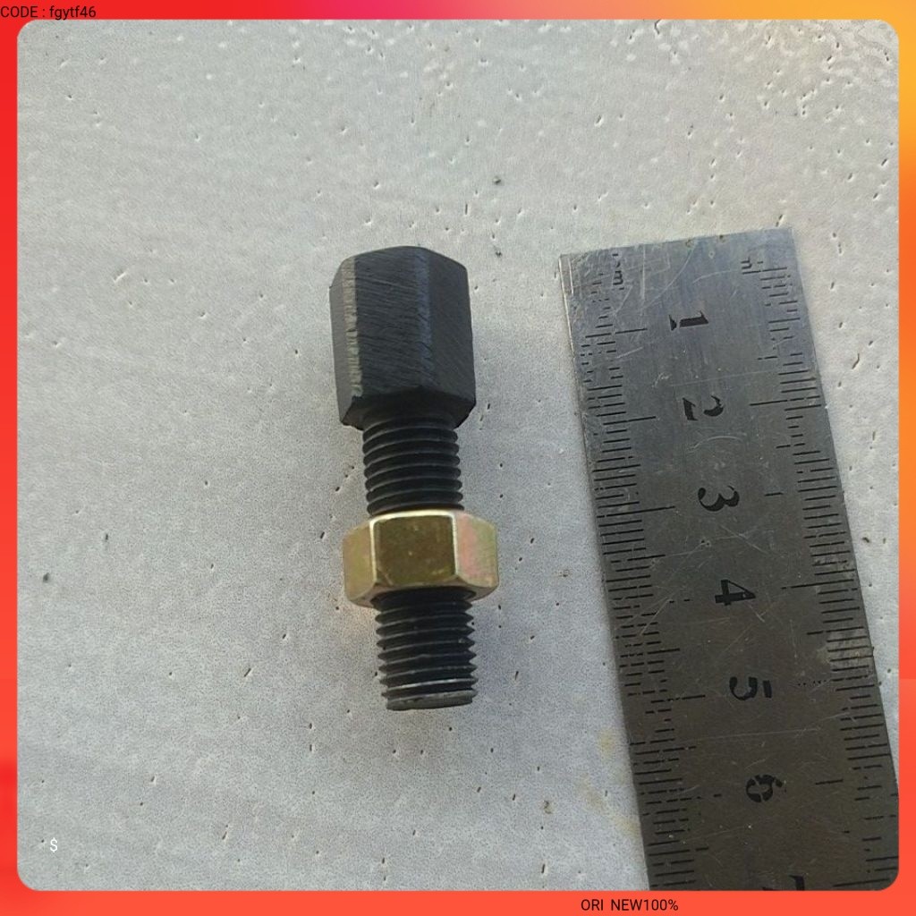 1biji DUDUKAN SPION HONDA VARIASI DERAT PANJANG 4,5cm baut 14 kunci 14 Motor VARIO, BEAT, SCOOPY, SP