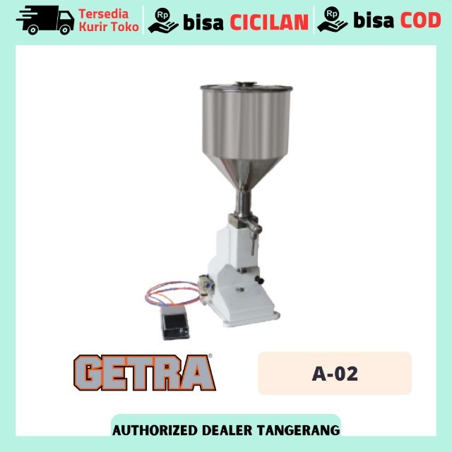 GETRA A-02 A 02 MESIN FILLING MESIN LIQUID FILLER SEMI OTOMATIS