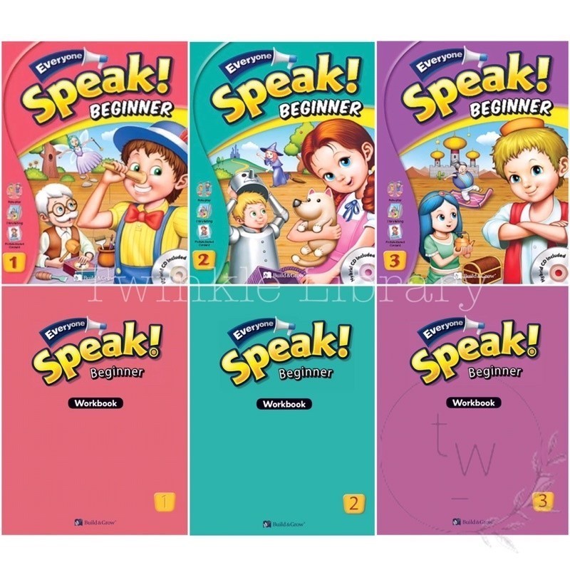 BUKU FISIK Everyone Speak Beginner 1 2 3 Student’s Book / Workbook / Teacher's Book / Answer  |  Per