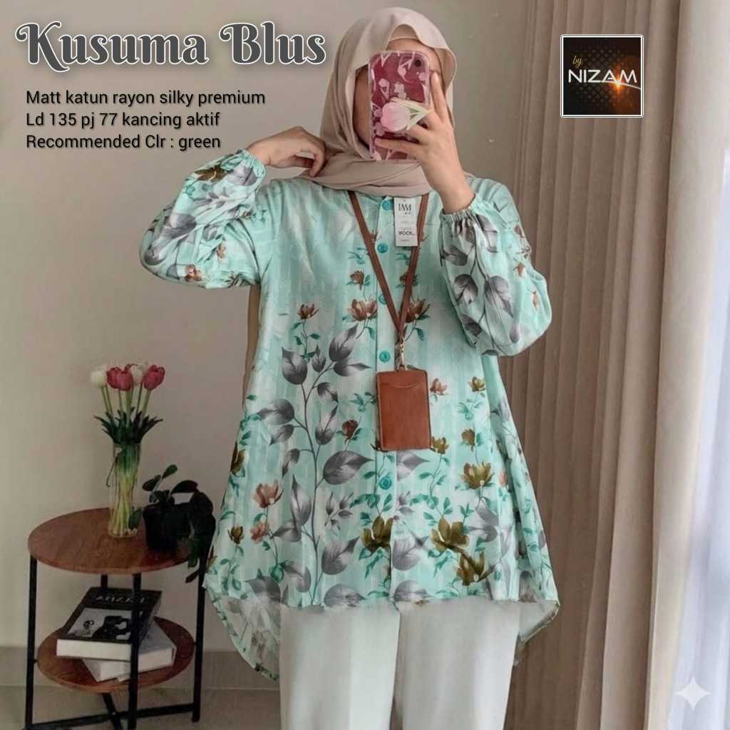 1805     KUSUMA BLOUSE by NIzAM FASHION