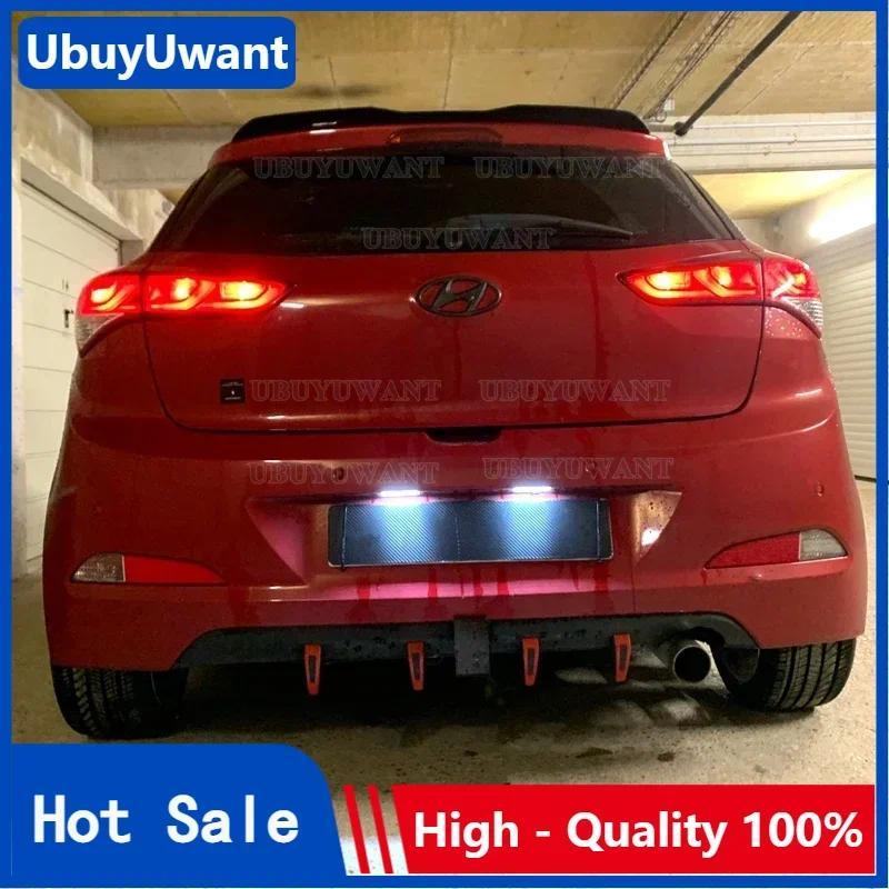 Roof Spoiler For Hyundai I30 I20 2008-2021 High Quality ABS Material Glossy Black Car Rear Wing Acce