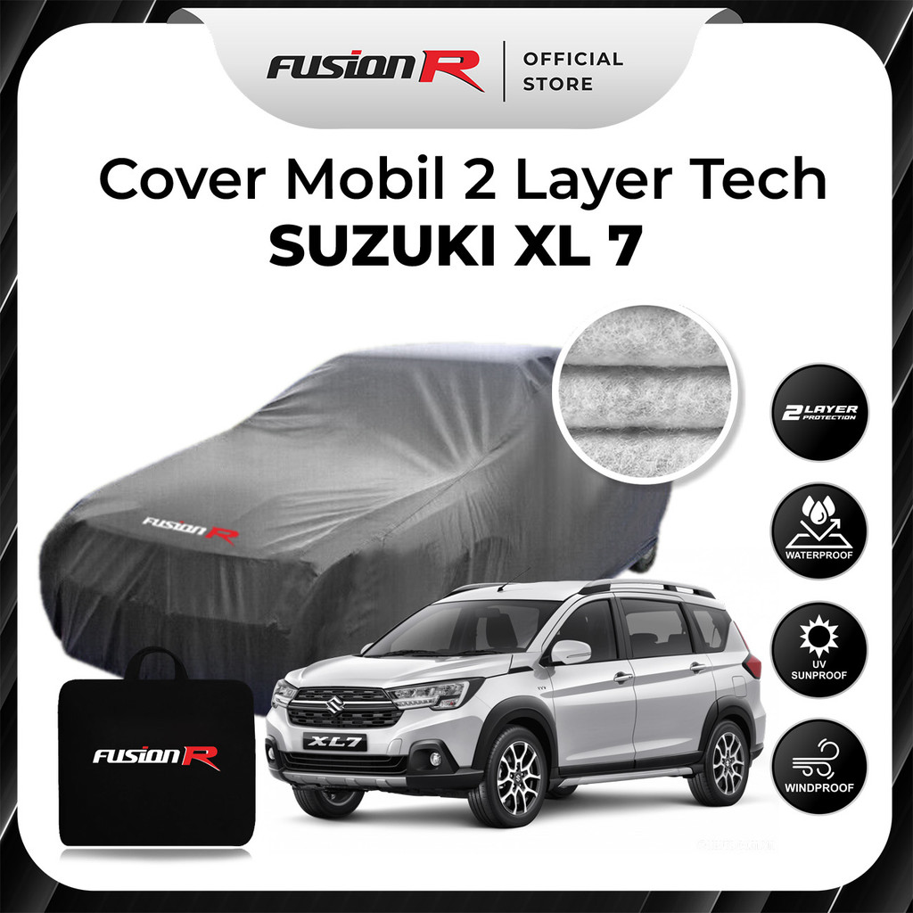 FUSION R Body Cover Sarung Penutup Mobil XL7 / XL 7   Softguard Pro 2 Layer Waterproof Anti Air dan 