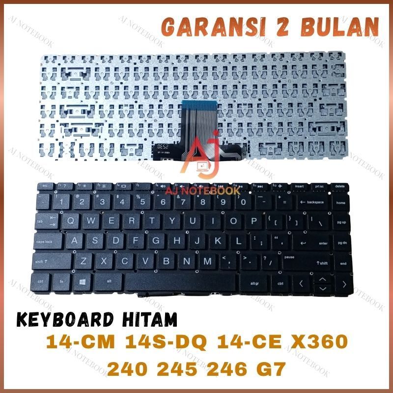 Keyboard Laptop HP 14-cm0071AU 14-cm0076AU 14-cm0078AU 14-cm0091AU -AJNB