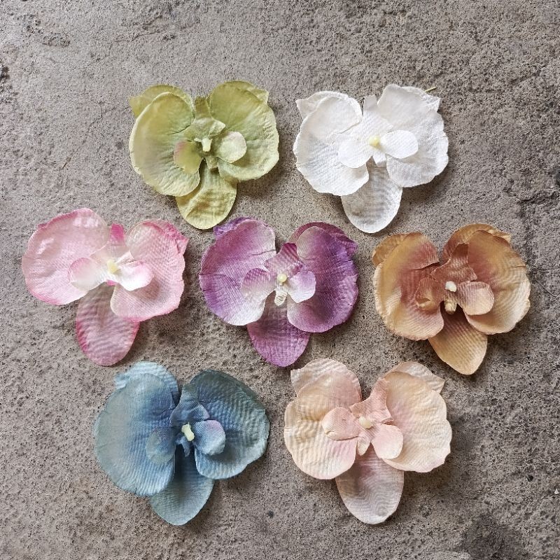 Bunga Anggrek Seri B bunga mahar bunga hias bahan Mahar