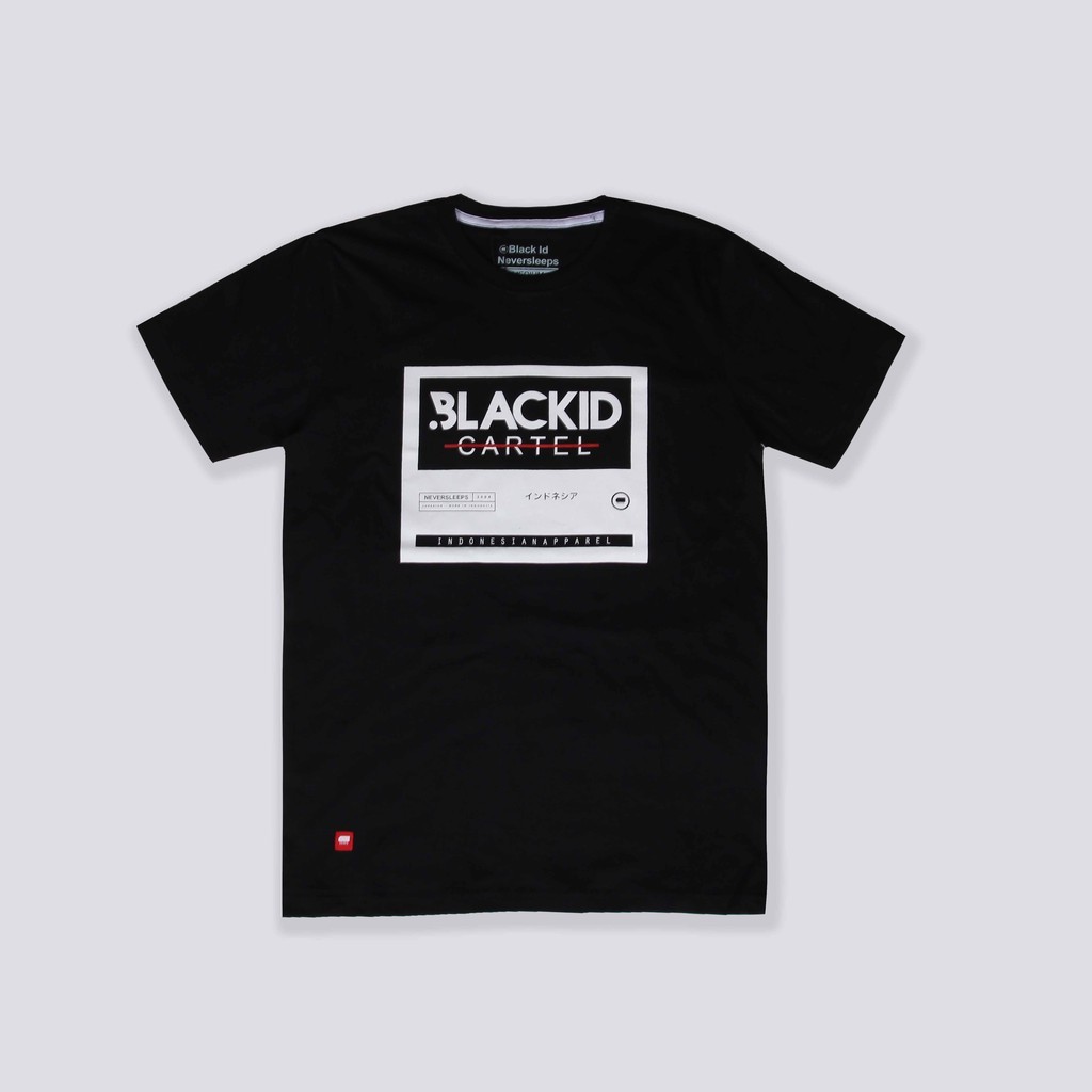 Black ID - T Shirt Black Id - Block Square