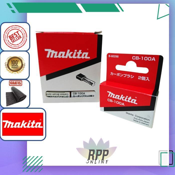 CARRBON BRUSH MAKITA  CB 100 BOSTEL ARANG MAKITA  CB 100