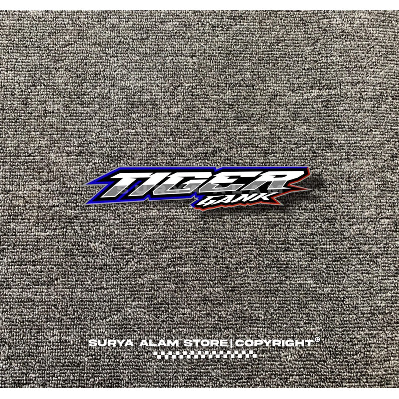 Stiker Cutting Tiger Gank New