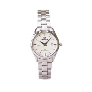 Mirage Watch - Jam Tangan Wanita Original Smartcasual Silver 8708L Bergaransi 1 Tahun Kaca Stainless